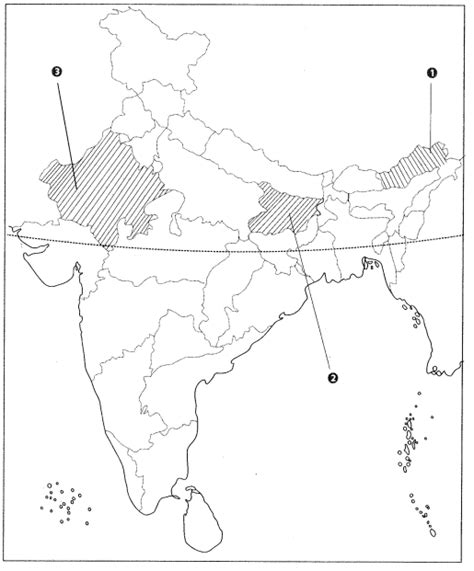 Class 9 Geography Map Work Chapter 5 Natural Vegetation And Wildlife Cbse Labs