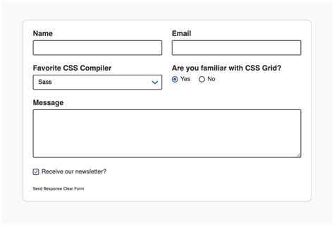 Form Entry Css At Deborah Smith Blog