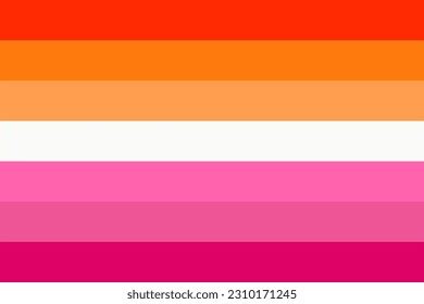 Lgbt Lesbian Pride Flag Rainbow Colorful Stock Vector Royalty Free 2310171245 Shutterstock