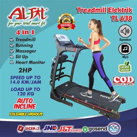 Jual Alat Olahraga Gym Rumah Alat Fitness Lari Di Tempat Total Tl