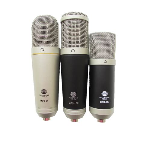 Чем отличаются микрофоны Recording Tools MCU-01, MCU-01c и MCU-02? И ...
