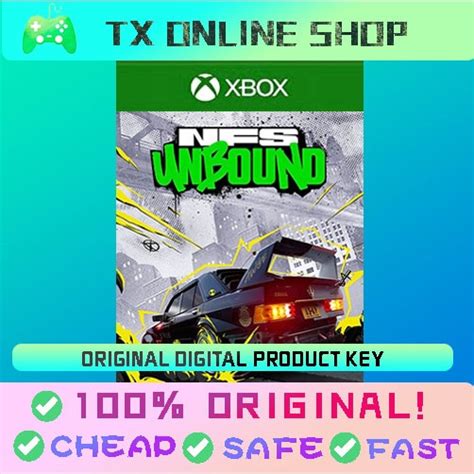 Need For Speed Unbound Xbox Series X S Original Game Xbox Activation