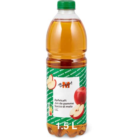 M Budget Jus De Pomme Migros