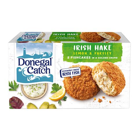 Irish Hake, Lemon & Parsley Fishcakes - DonegalCatch