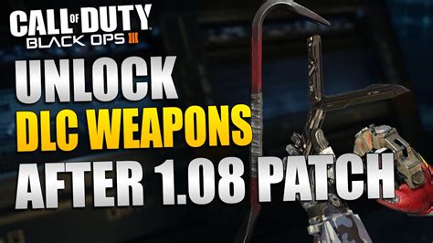 Black Ops 3 NEW AFTER PATCH 1 08 DLC WEAPONS Glitch How To Get All