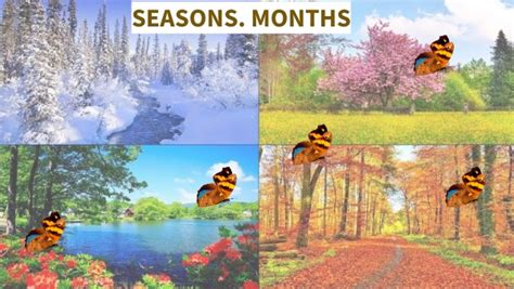 Seasons and months