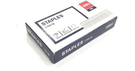 Tacker Staples 138 Deli 1000 Pieces · Stationery