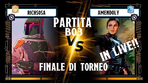 FINALE BOBA FETT VS IDEN GIALLA E PARLIAMO DELL EVENTO DI IERI STAR