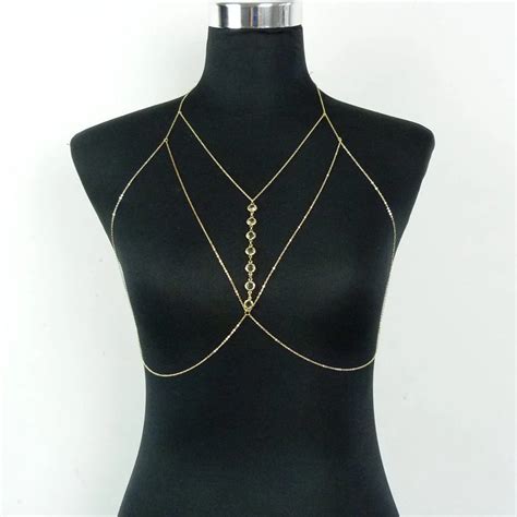 Fashion Multilayer Body Chain Body Jewelry Sexy Bikini Beach Chocker