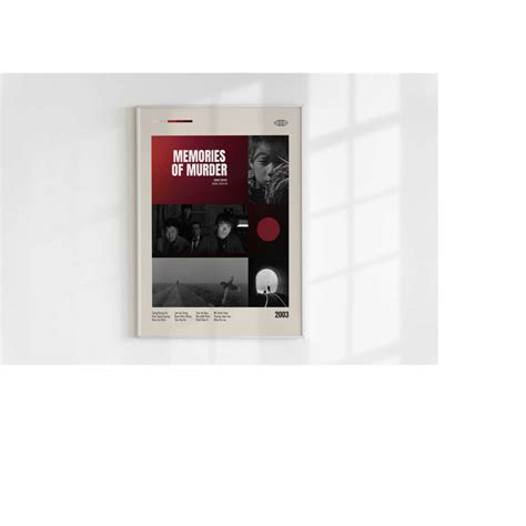 Memories of Murder Poster, Bong Joon Ho, Minimalist | Inspire Uplift