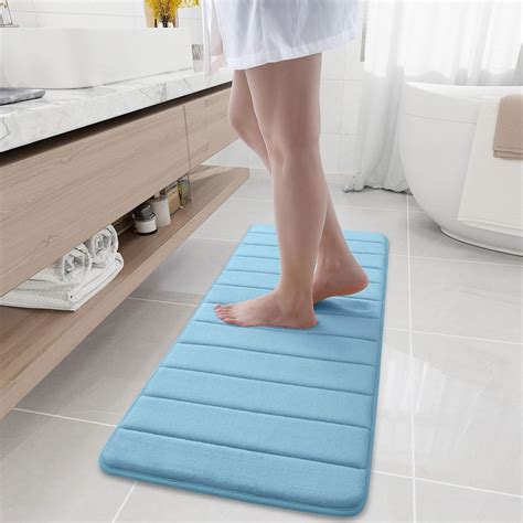 Smiry Memory Foam Bath Mat 40 X 120 Cm Extra Soft Non Slip Bathroom