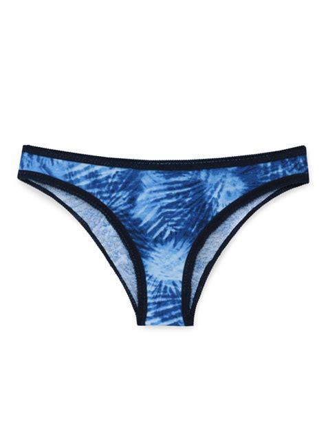 Ripley CALZÓN ALGODÓN MUJER INDEX BLANCO HI CUT BIKINI TROPICAL
