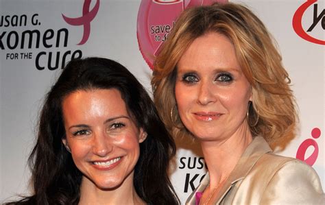 Kristin Davis Supports ‘sex And The City Co Star Cynthia Nixons Run For