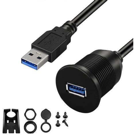 Cable Usb Doble Para Salpicadero Para Una Instalaci N Precisa M