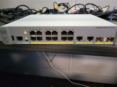 Cisco Catalyst Ws C Cx Tc S Port Layer Switch Ebay