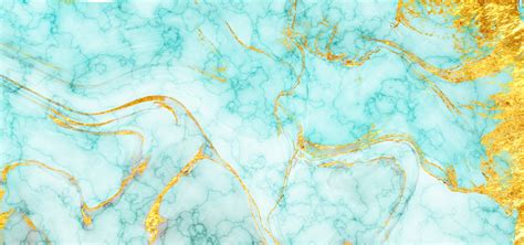 Teal Gold Marble Background Texture Gloss Glit Shiny Background