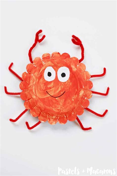 Easy Crab Craft Ideas For Kids Craft Play Learn