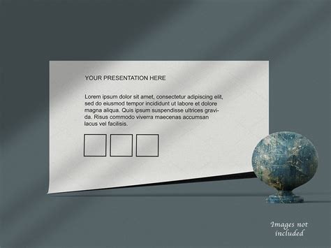 A4 Paper with Blue Background 267 Graphic by Mockup Design · Creative ...