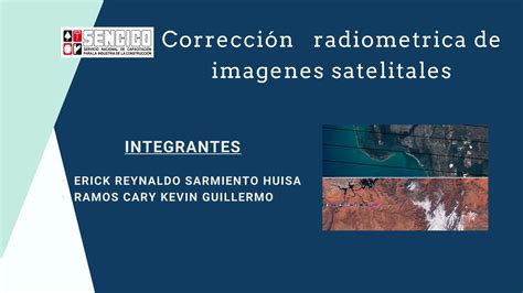 Correccion Radiometrica De Imagenes Satelitales Ppt