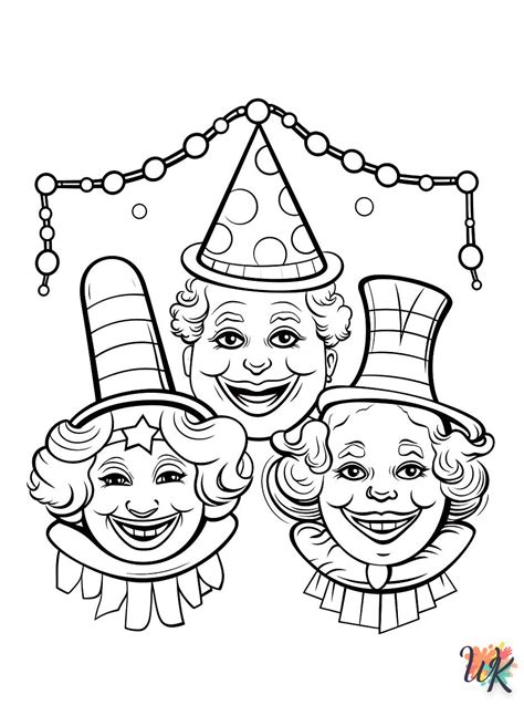 Dibujos Para Colorear Circo Descargar Y Colorear Ahora