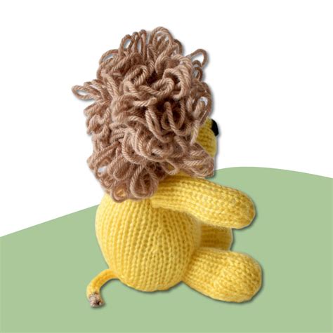 Leon The Lion Knitting Pattern Design By Amanda Berry Flu Flickr