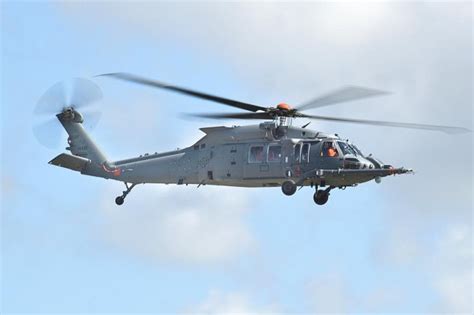 Air Force pilot tests modified Black Hawk helicopter for first time ...