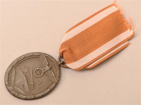 Regimentals GERMAN WWII WEST WALL MEDAL