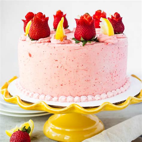 Strawberry Birthday Cake For Kids