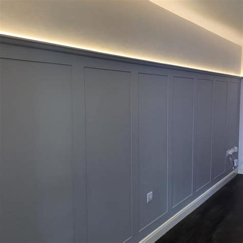 Moisture Resistant Mdf Tongue And Groove Style Wall Panelling To Cover 1 2m Wide X 1 2m High V