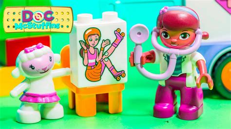 The Doc Mc Stuffins Lego Duplo Play Set With Rosie The Ambulance Toys