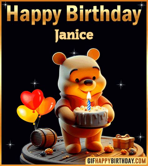 Happy Birthday Janice GIF Images