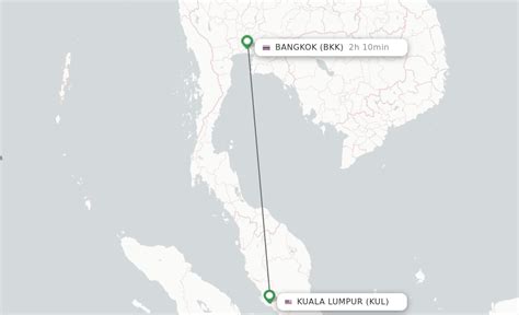 Direct Non Stop Flights From Kuala Lumpur To Bangkok Schedules