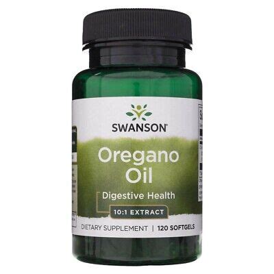 Swanson Oil Of Oregano 10 1 Extract 150 Mg 120 Capsules 87614110165 EBay