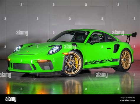 Lime Green Porsche 911