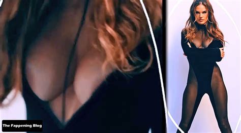 Alessandra Ambrosio Flashes Her Nude Boobs In A New Shoot Photos Video TheFappening