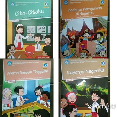 Jual Buku Siswa Tematik Tema Sd Mi Kelas Semester Kurikulum