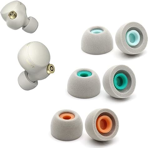 Memory Foam Eartips Ear Buds For Sony Wf 1000xm4 Upgraded Ear Tips Replacement Sony Ear Piece