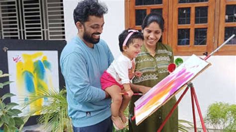 9 Month Old Little Artist Agnika Painted 62 Paintings In Three Months