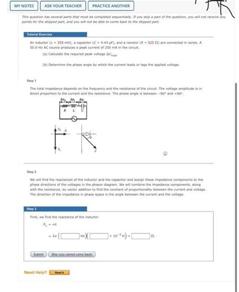 Solved My Notes Ask Your Teacher Practice Another This