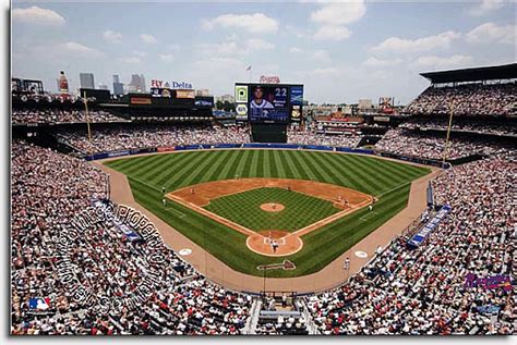 Atlanta Braves/Turner Field Wall Mural |Sky Box Sports Scenes |The ...