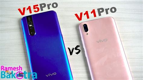 Vivo V15 Pro Vs V11 Pro SpeedTest And Camera Comparison YouTube