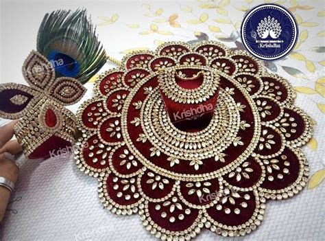 Laddu Gopal Ji Heavy Kundan Dress Artofit