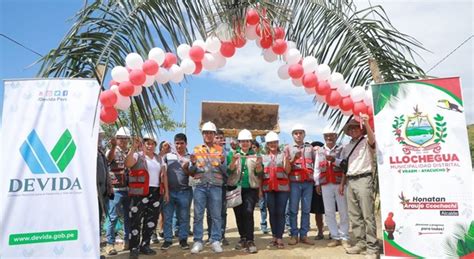 Vraem Inician mantenimiento de más de 14 km de camino vecinal en Llochegua