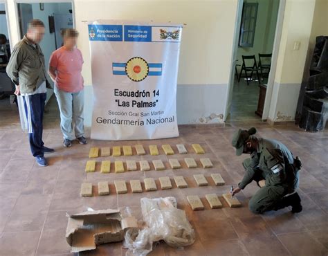 Gendarmes Detectan Más De 24 Kilos De Marihuana Dentro De Dos Bultos Argentinagobar