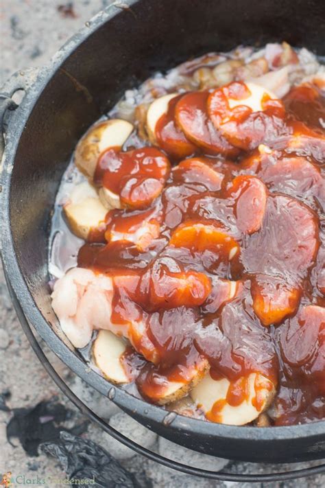 Bbq Dutch Oven Chicken And Potatoes Recipe Recipe Bbq Chicken Recipes Dutch Oven Chicken