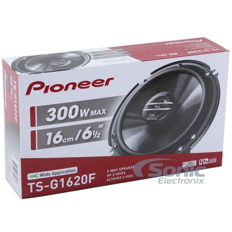 Pioneer TS G1620F 2 Pairs 80W RMS 6 5 Coaxial Speakers