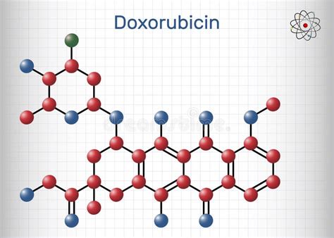 Doxorubicin Molecule It Is Anthracycline Antibiotic With