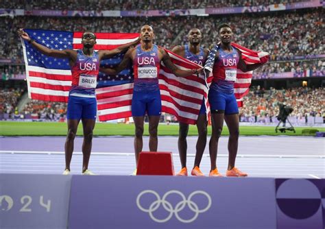 Us Mens 4x400 Relay Team Wins Gold At Paris Olympics Yahoo Sports