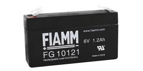 Fiamm 6V FG10121 Sealed Lead Acid Battery 1 2Ah RS Components Indonesia