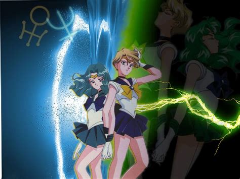 Sailor Neptune And Sailor Uranus Wallpapers Wallpaper Cave